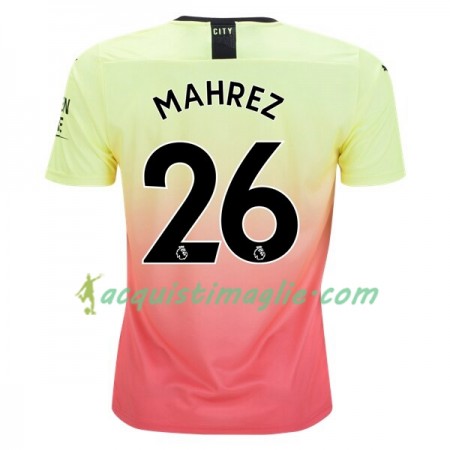 Divisa di Calcio Manchester City Riyad Mahrez 26 Terza 2019/2020 